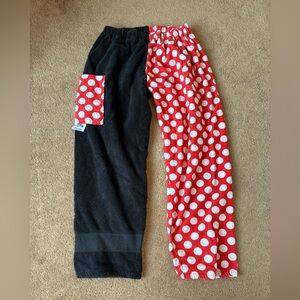 Girls Polka Dot Swim Towel Pants - Red and Black